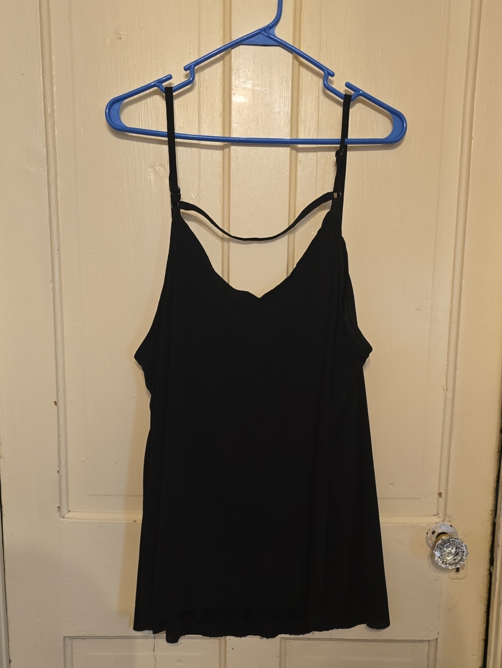 torrid Black Spaghetti Strap Cami with V-Neck